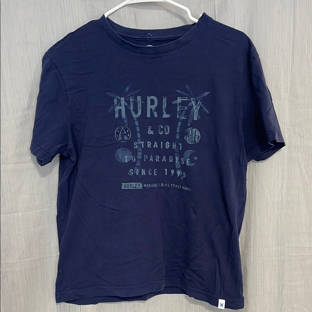 Hurley Navy Graphic T-Shirt